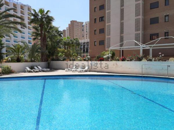 Appartement Vue Sur Mer Avenue De L'Europe Benidorm Bagian luar foto